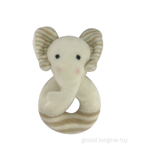 Soft Toys For Babies Elephant Rattle Toy for Sale Supplier